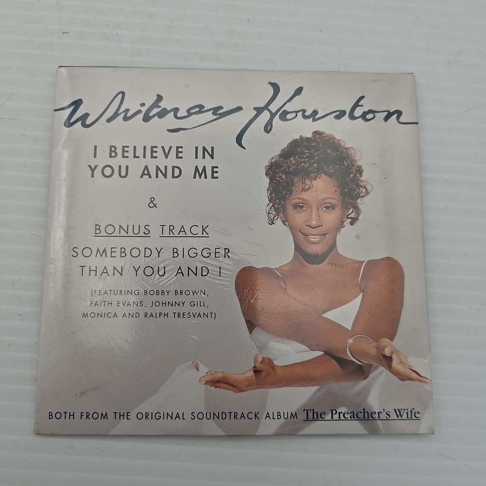 I Believe in You and Me [Single] by Whitney Houston (CD, Dec-1996,‎ Arista)